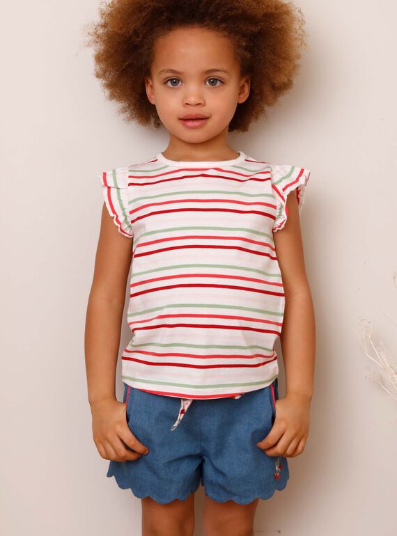 Short vaquero con cinturón ZONORETTE / 21E2PFJ1SHOP269