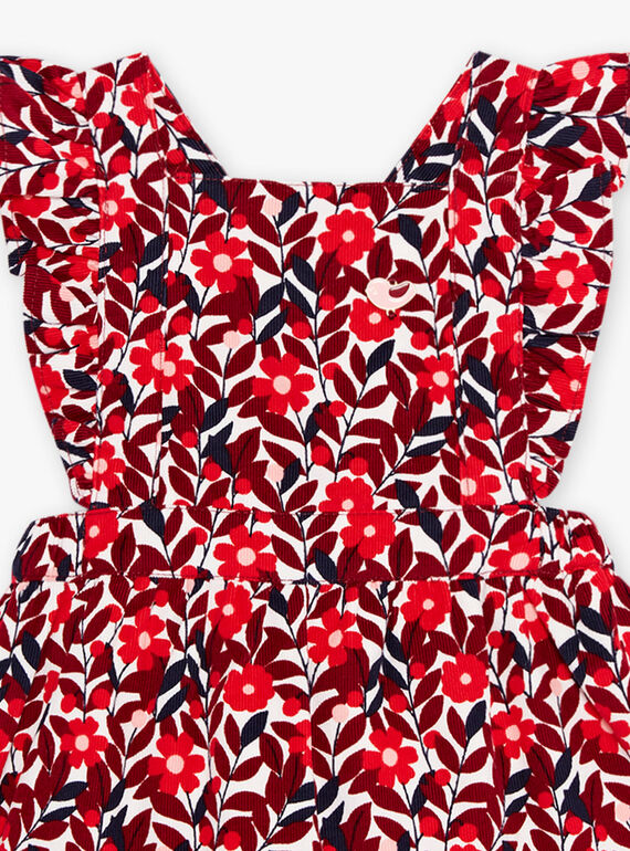 Pichi de terciopelo con estampado floral DAOLIVE / 22H1BFX1CHS001