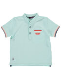 Polo de color turquesa RYDIDAGE / 19E3PGU1POL614
