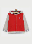 Chaqueta de chándal de color rojo RAJOTAGE 3 / 19E3PGB3JGH050