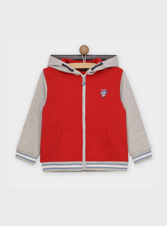 Chaqueta de chándal de color rojo RAJOTAGE 3 / 19E3PGB3JGH050