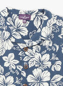 Camisa de color azul con estampado de flores KROCHEBEBE / 24E1BGT1CHM070