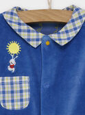 Pelele de color azul REMATHIS / 19E5BG72GRE216