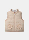 Chaqueta acolchada floral sin mangas reversible MABLANCHE / 25E1BF71D3EE403