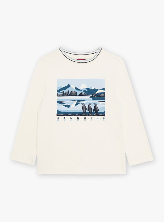 Camiseta de pingüino sin blanquear DUPINGAGE / 22H3PGY2TML001