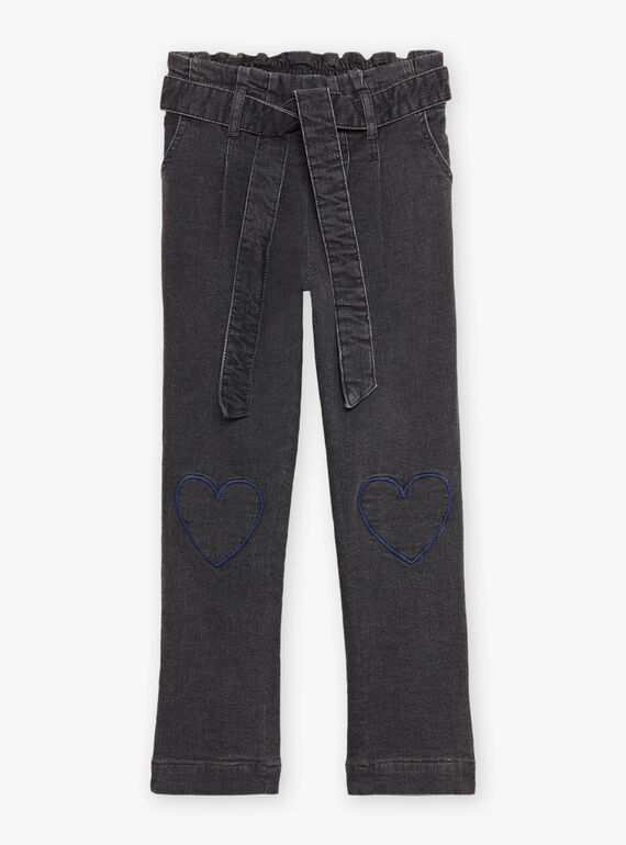Vaquero gris con estampado de corazones DRIPAETTE / 22H2PFX1JEAK004