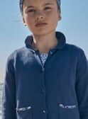 Chaqueta de punto azul LECARDETTE / 24H2PFJ1CARC233