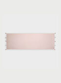 Fular de color rosa RYAPOETTE / 19E4PFR1FOU413