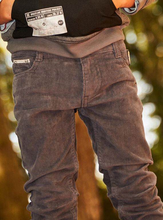 Pantalones slim grises DUSLIMAGE / 22H3PGZ2PANJ908