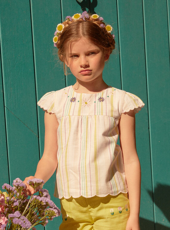 Camisa de color crudo LARAYETTE / 24H2PFI1CHE001