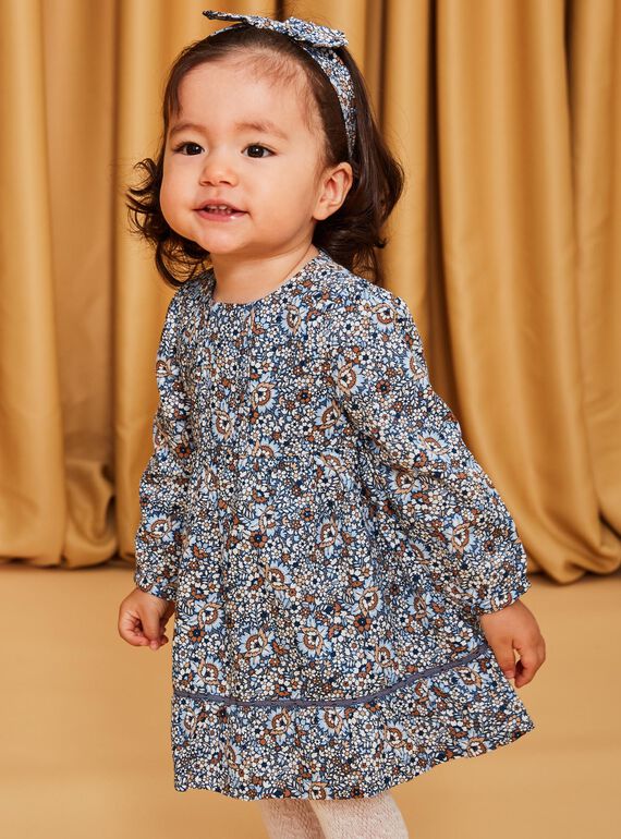 Vestido con estampado floral de twill DARENATA / 22H1BFY2ROBC206