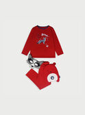 Pijama de color rojo RIVOUAGE 1 / 19E5PG51PYT050
