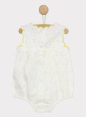 Pelele de color blanco RYGULIA / 19E0CFI1BAR001