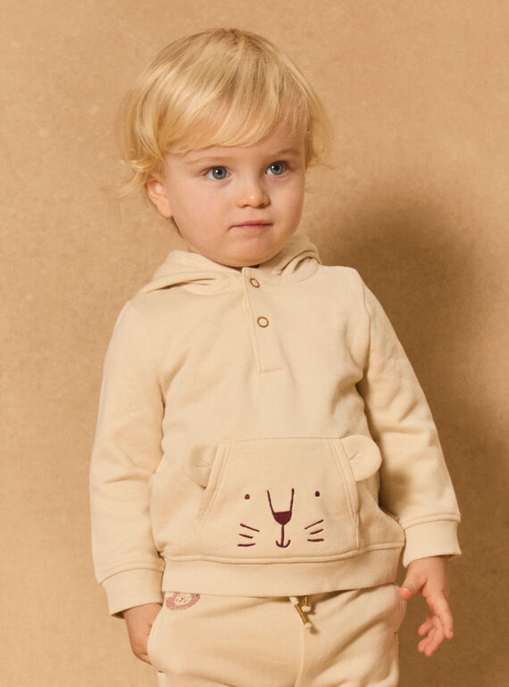 Sudadera con capucha cara de animal MAADRIEN / 25E1BG71JGH114