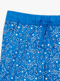 Conjunto de 2 prendas de color crudo y azul de algodón KUEPLAGE 1 / 24E3PGH2ENS001