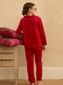Red PYJAMA LECROPETTE / 24H5PFF1PYJ050