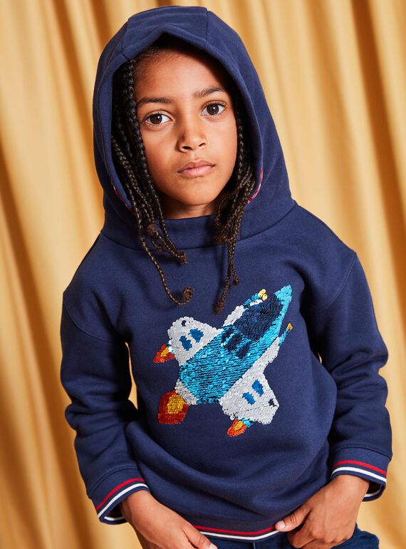 Sudadera con capucha y estampado de cohete DOGRAGE 1 / 22H3PG82SWE070